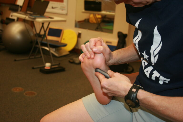 Fascial Abrasion Technique for the foot