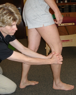 Movement with mobilization for the knee