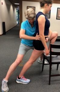Movement with mobilization for the pelvis